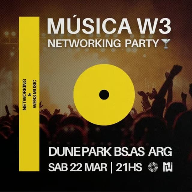 MusicaW3 Networking Party